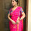 Thumbnail: chilly milly Handloom Saree