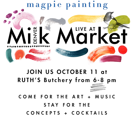 Milk Market live painting email blast