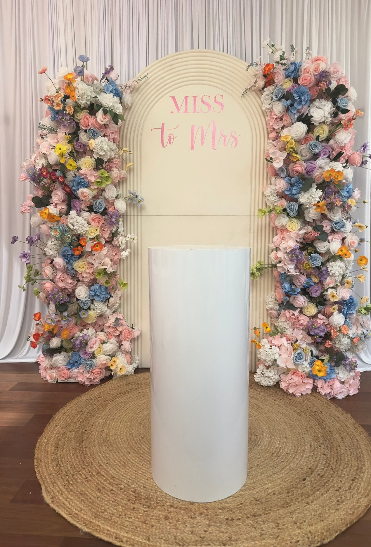 Bridal shower Floral arch