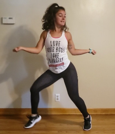Dance fitness class in Monroe Michigan