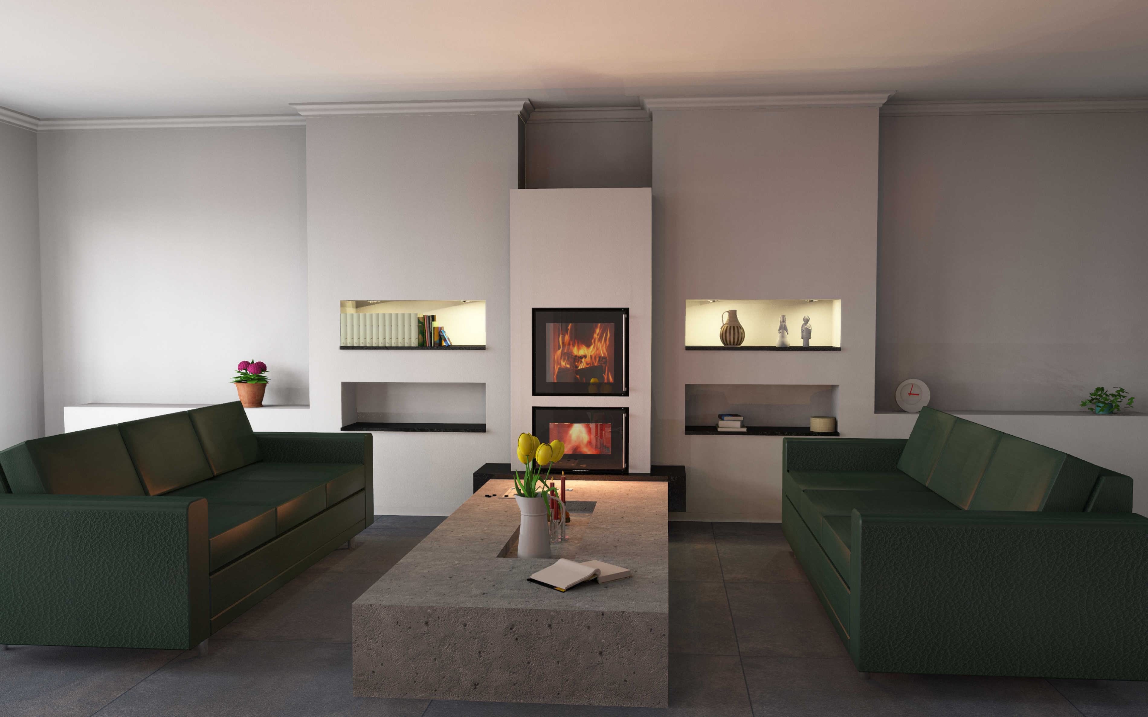 WASSERFÜHRENDER STURZBRAND KAMINEINSATZ JUMBO S EEK A+