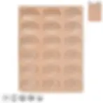 Forma silikón labky 18 béžová