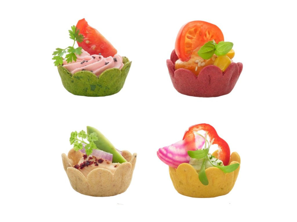 Tapas mix - zeleninové; 40mm, 48ks