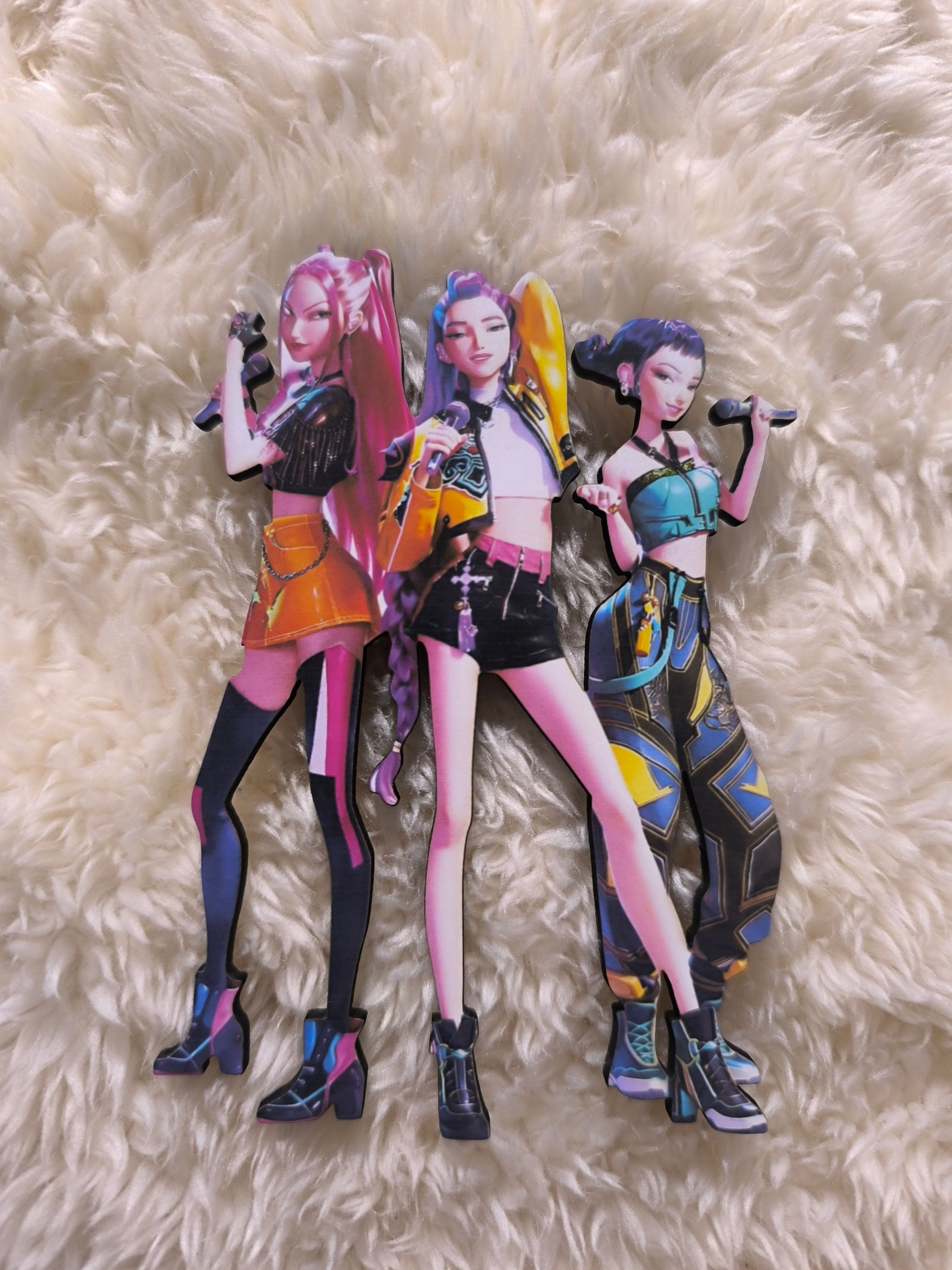 Drevený zápich KPop Demon Hunters II.