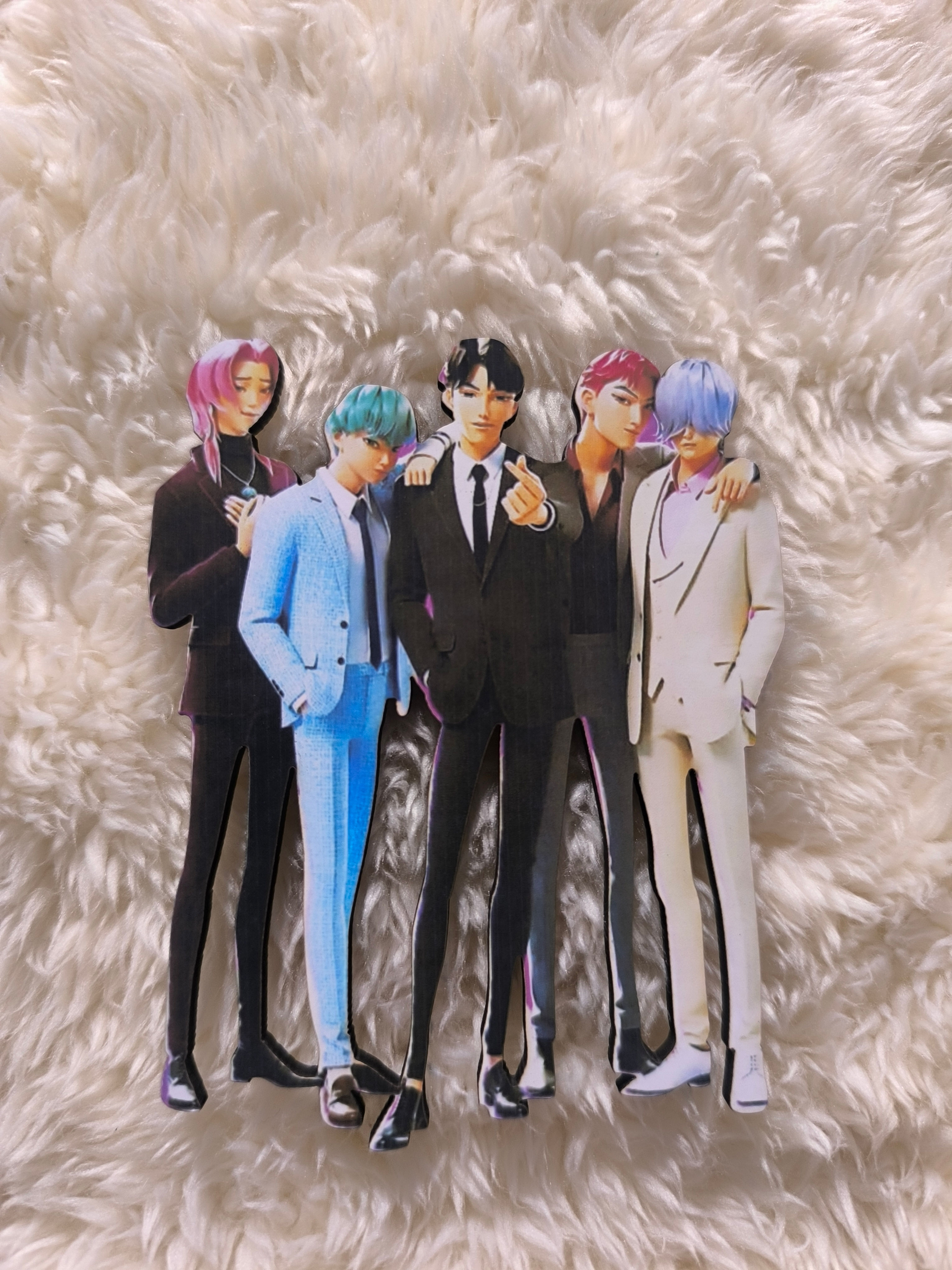 Drevený zápich KPop Demon Hunters IV.