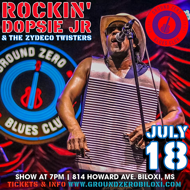 Rockin' Dopsie Jr & The Zydeco Twisters | Ground Zero Biloxi