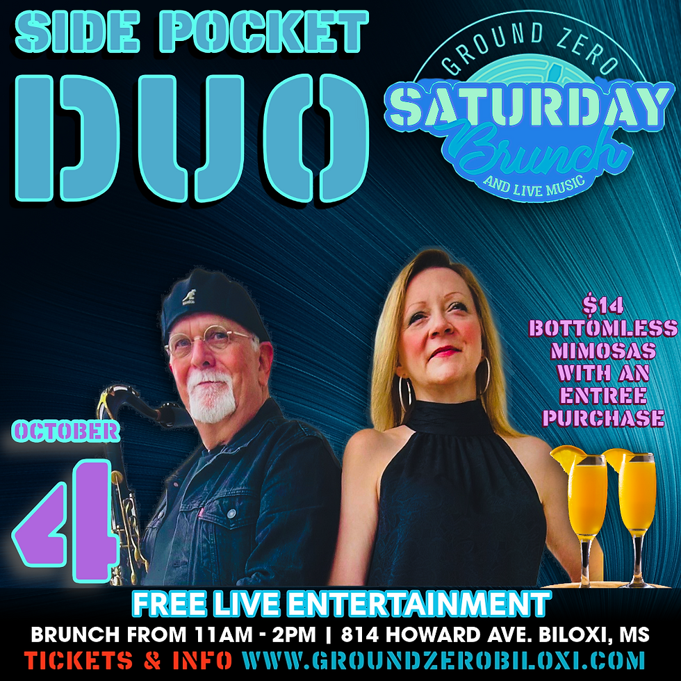 Saturday Brunch with Side Pocket Duo (Marty Loper & Buddy Leach)
