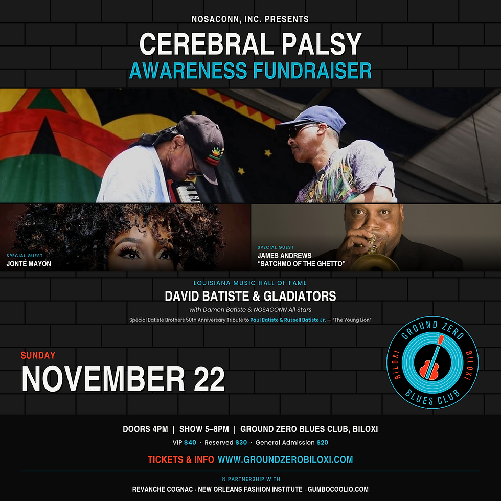 Cerebral Palsy Awareness & Caregivers Fundraiser