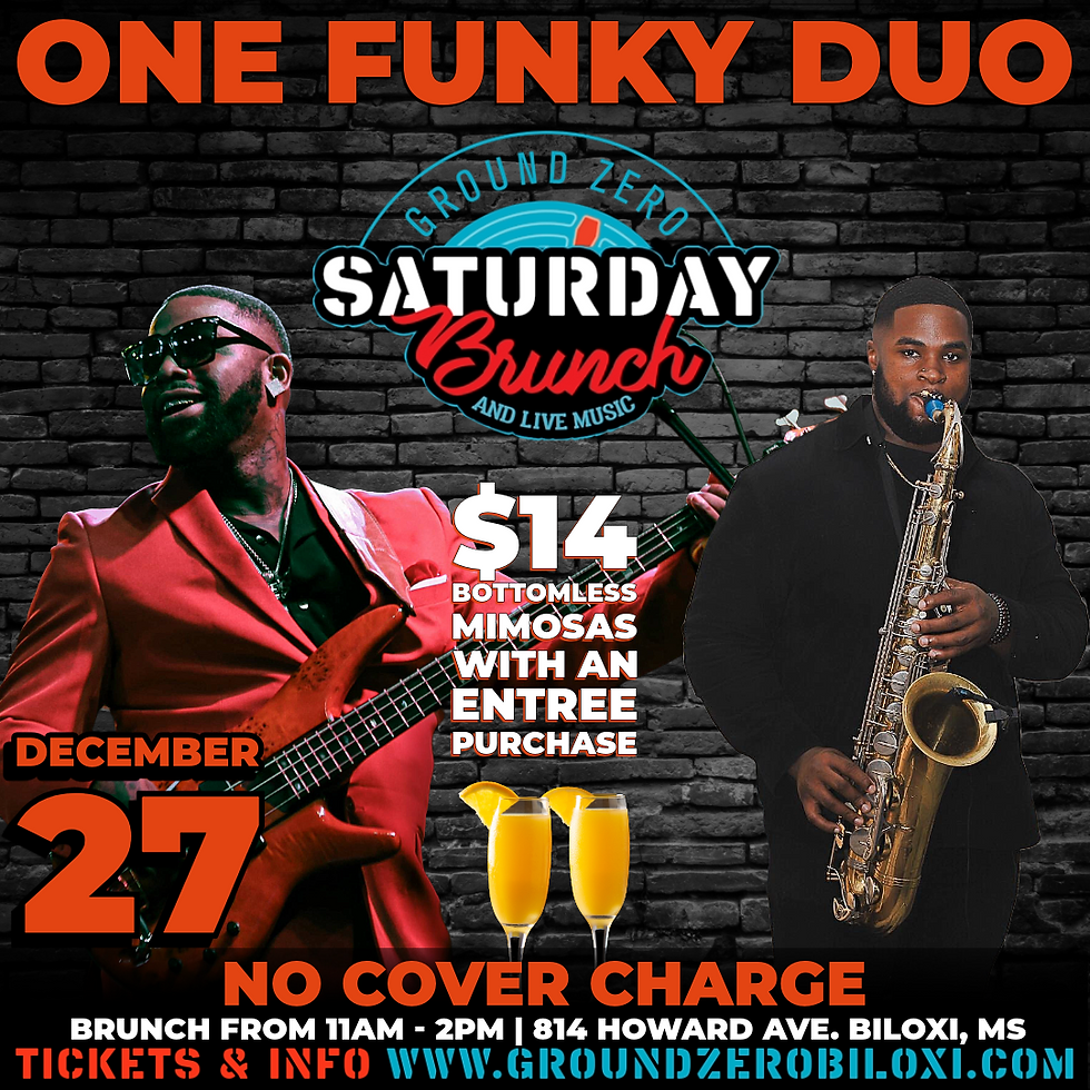 Saturday Brunch with One Funky Duo