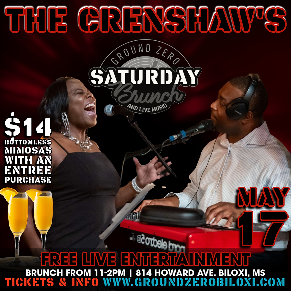 Saturday Brunch with The Crenshaw's