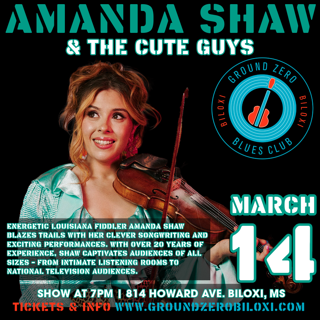 Amanda Shaw & The Cute Guys | Ground Zero Biloxi
