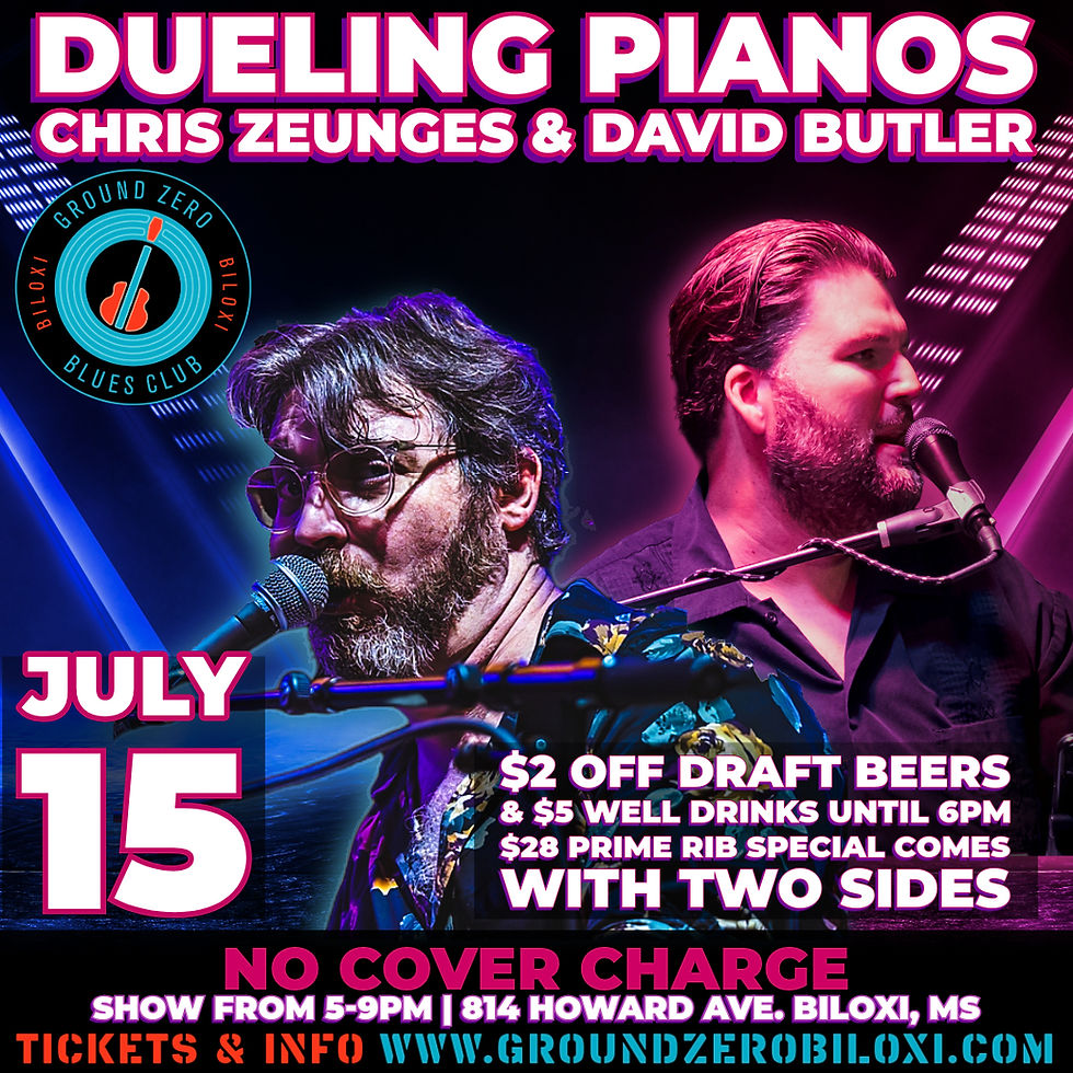 Dueling Pianos with Chris Zeunges & David Butler