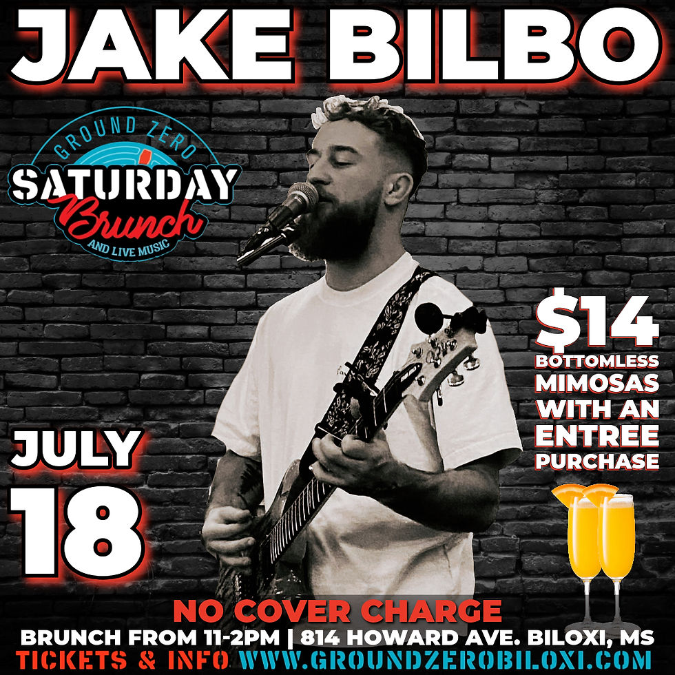 Saturday Brunch with Jake Bilbo