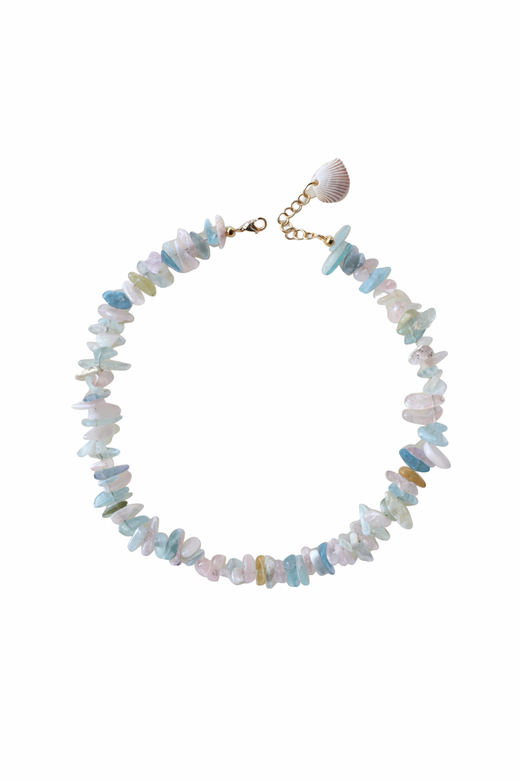 Faded Rainbow Row Necklace