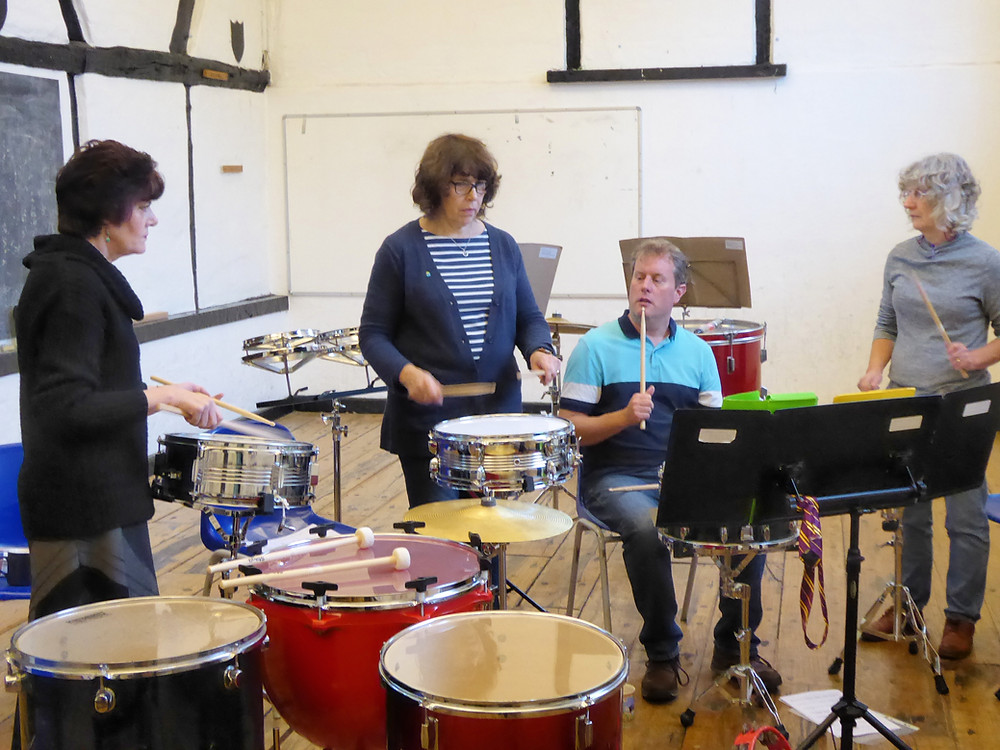 NDCO percussion section Richard Scarff - North Downs Community Orchestra