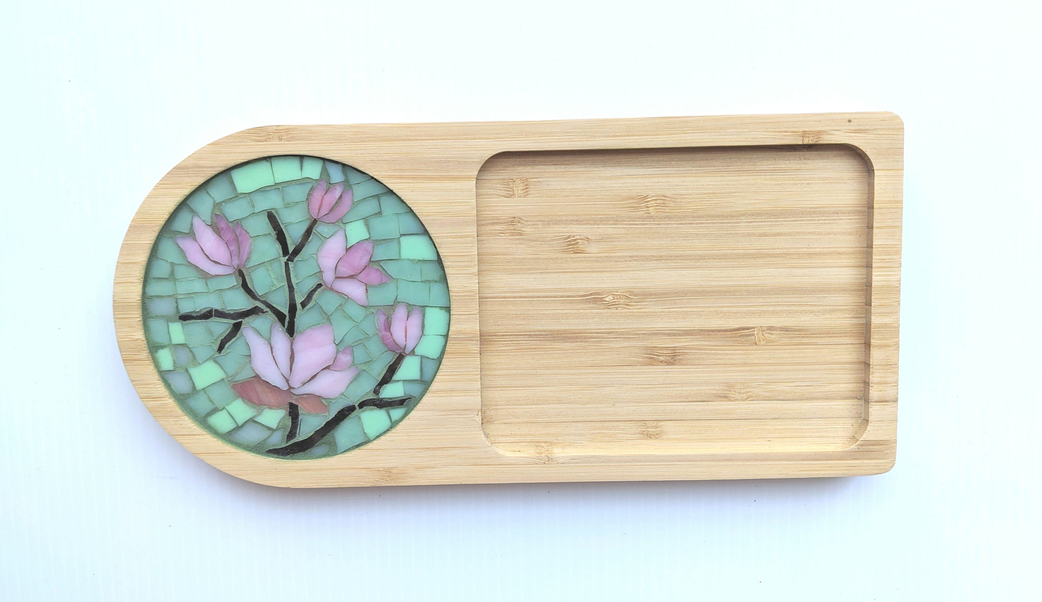 Magnolia coaster tray