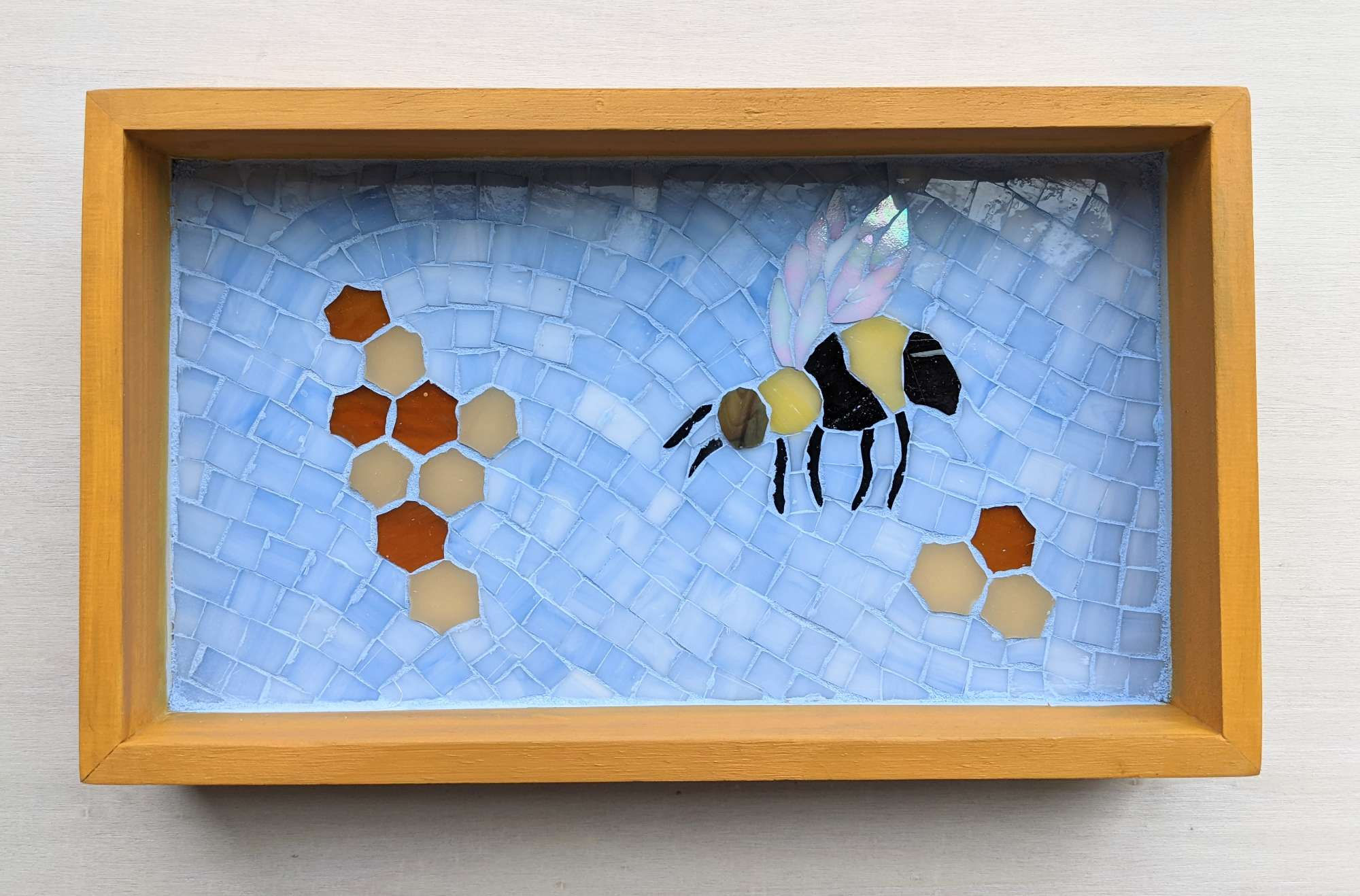 Bee Happy tray