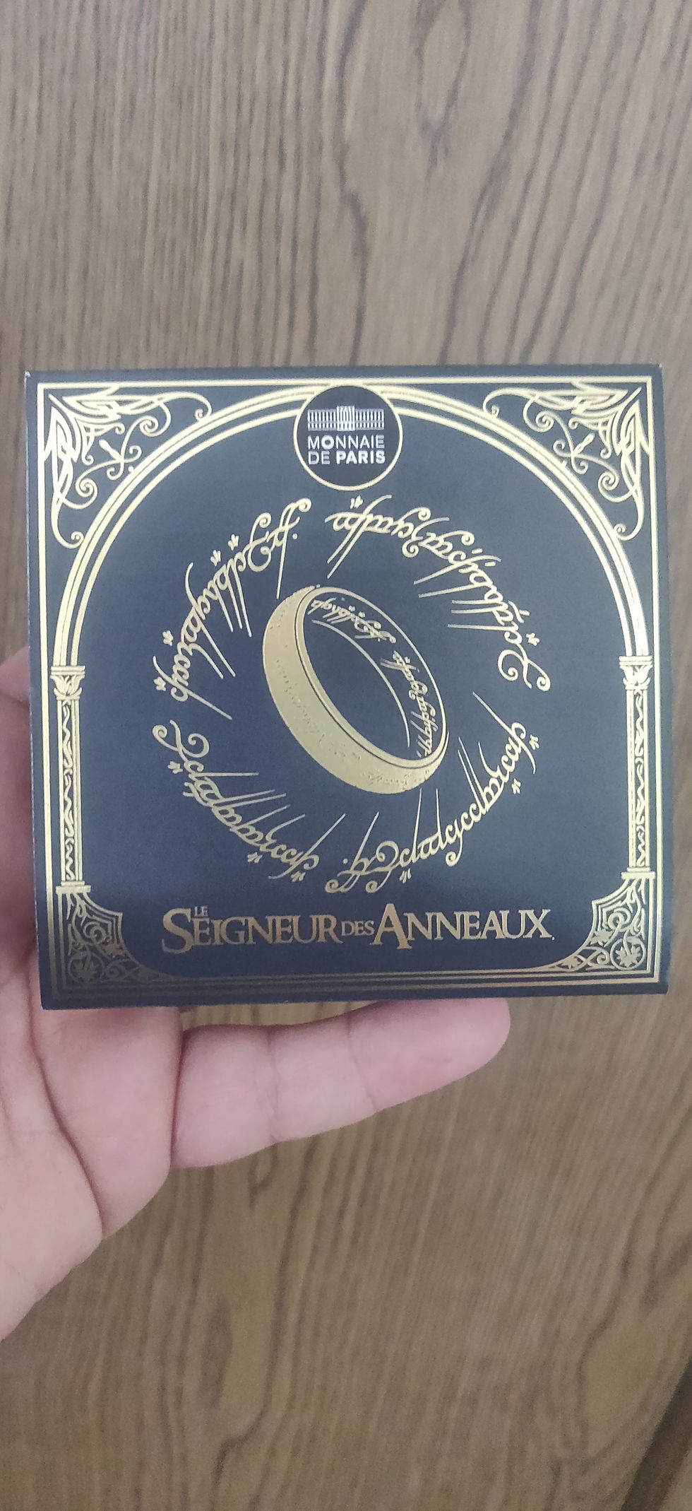 Miniature : Le Seigneur des Anneaux Monnaie de 500€ Or L'Anneau unique - Qualité BU Mil (dv)