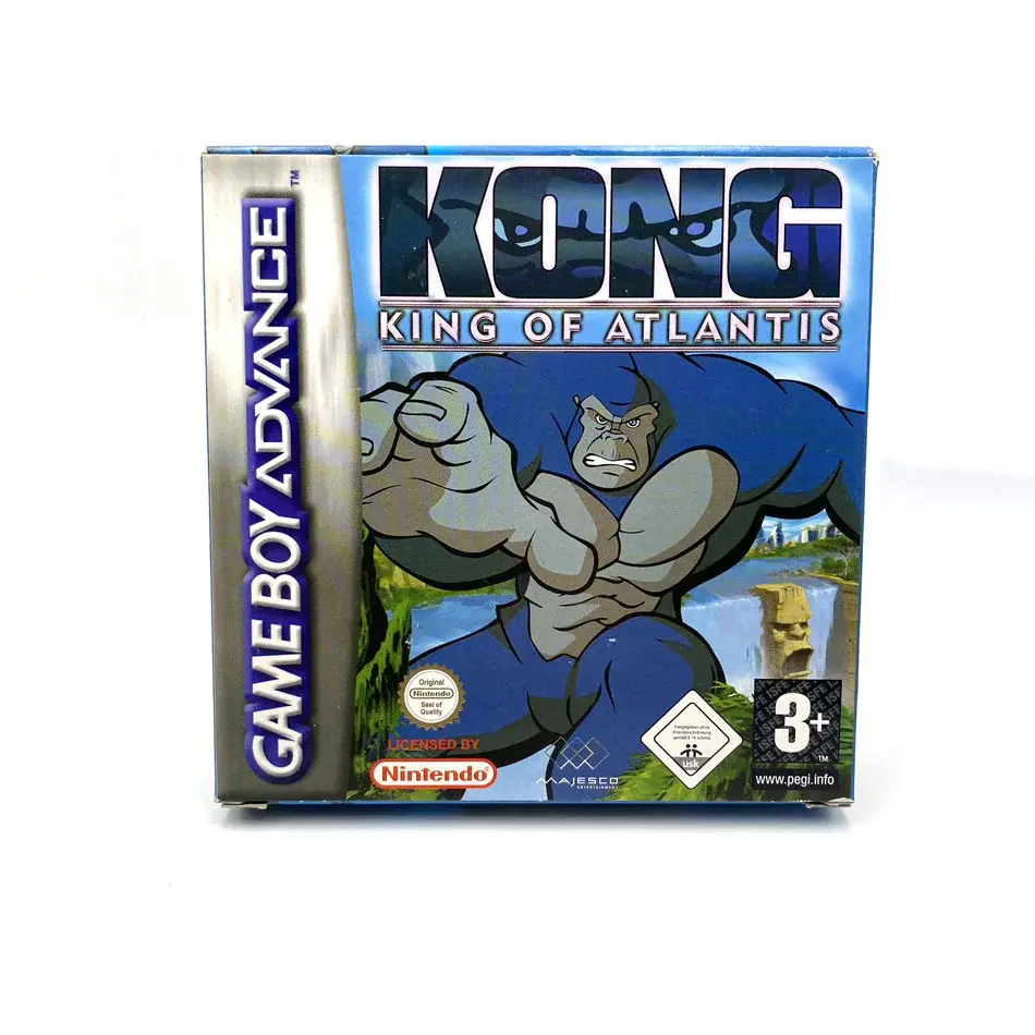 kong - king of atlantis - gameboy advance