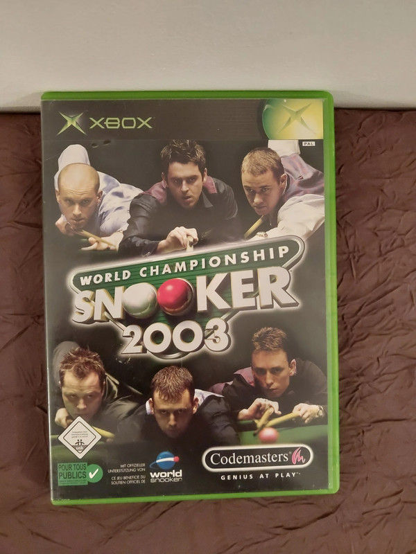 snooker 2003 - xbox