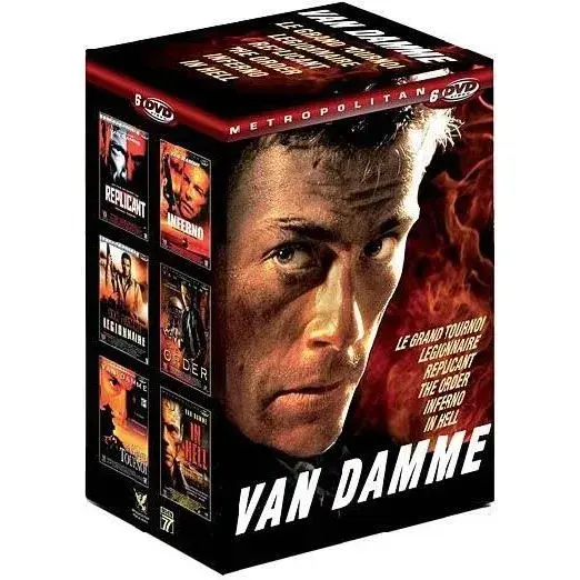 van damme - coffret 6 dvd
