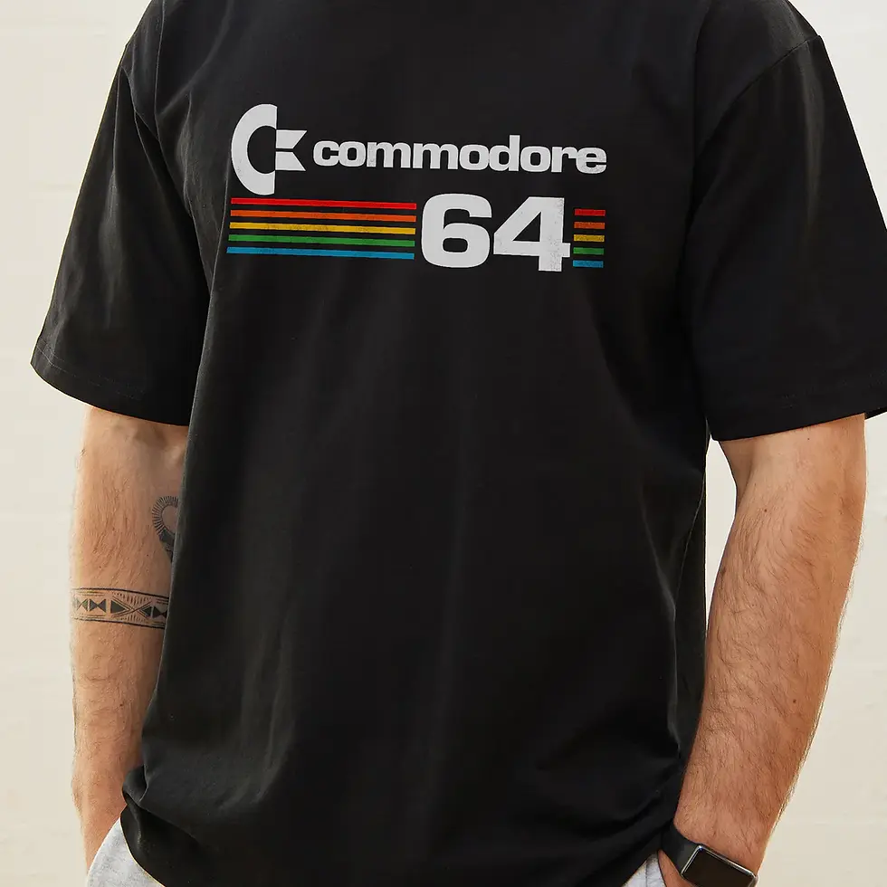 commodore 64 - noir