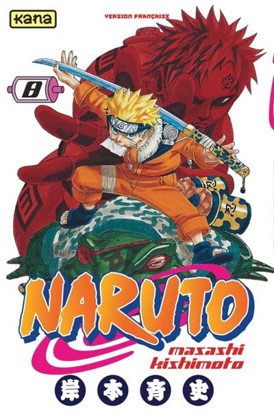 Miniature : naruto tomes 1 à 8