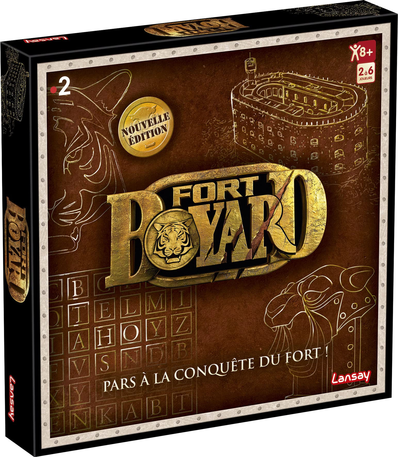 (dv) Fort Boyard — Nouvelle Édition — jeu de société Lansay — neuf