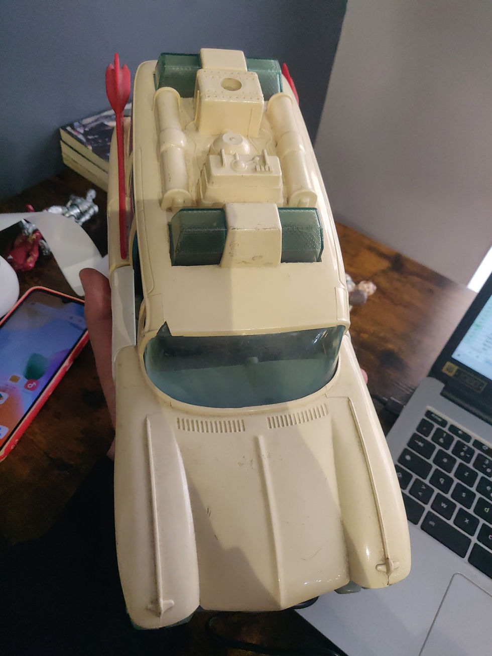 Miniature : Ecto-1 SOS Fantômes Kenner vintage 1984 – véhicule incomplet – état correct