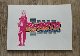 boruto naruto le film - livret d'illustration