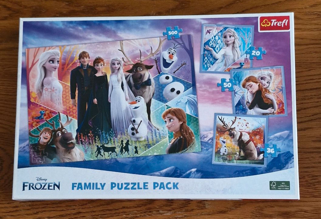 puzzle reine des neiges - trefl