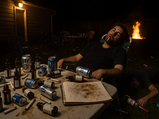 BOOF DU JOUR TESTS CBD AS A BINGE DRINKING CURE — Woke Up Crossfaded, Broke and Still Drunk