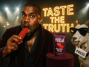 YEEat Pray Love: Kanye Launches Penis-Shaped Edibles Modeled After His Cousin—Says It’s About “Generational Healing”
