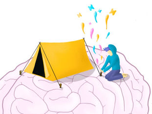 Acampando en el cerebro