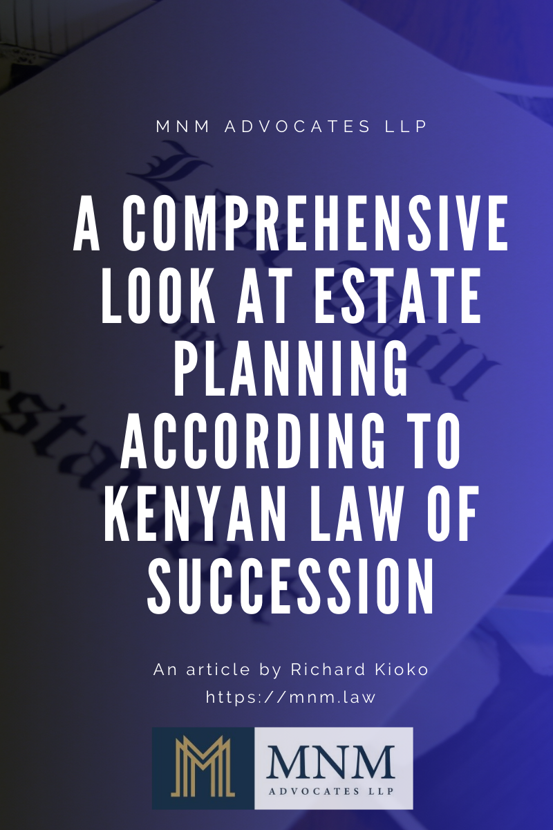 Inheritance according to Kenya Law of Succession Act