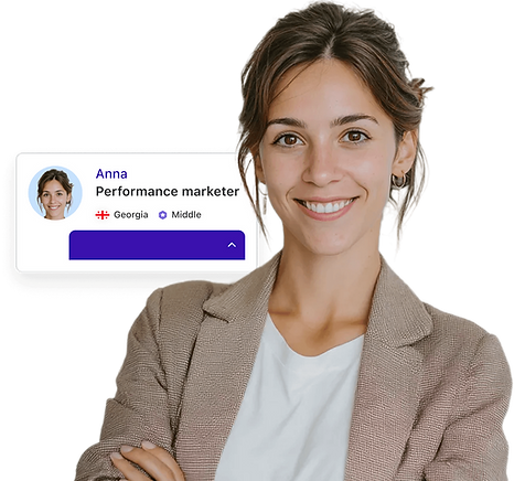 Hire top marketing talent & save 70% on payroll image