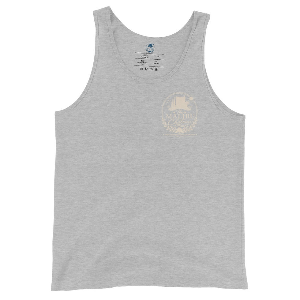 Thumbnail: Men's Malibu Chateau Signature Tank with Sand Logo