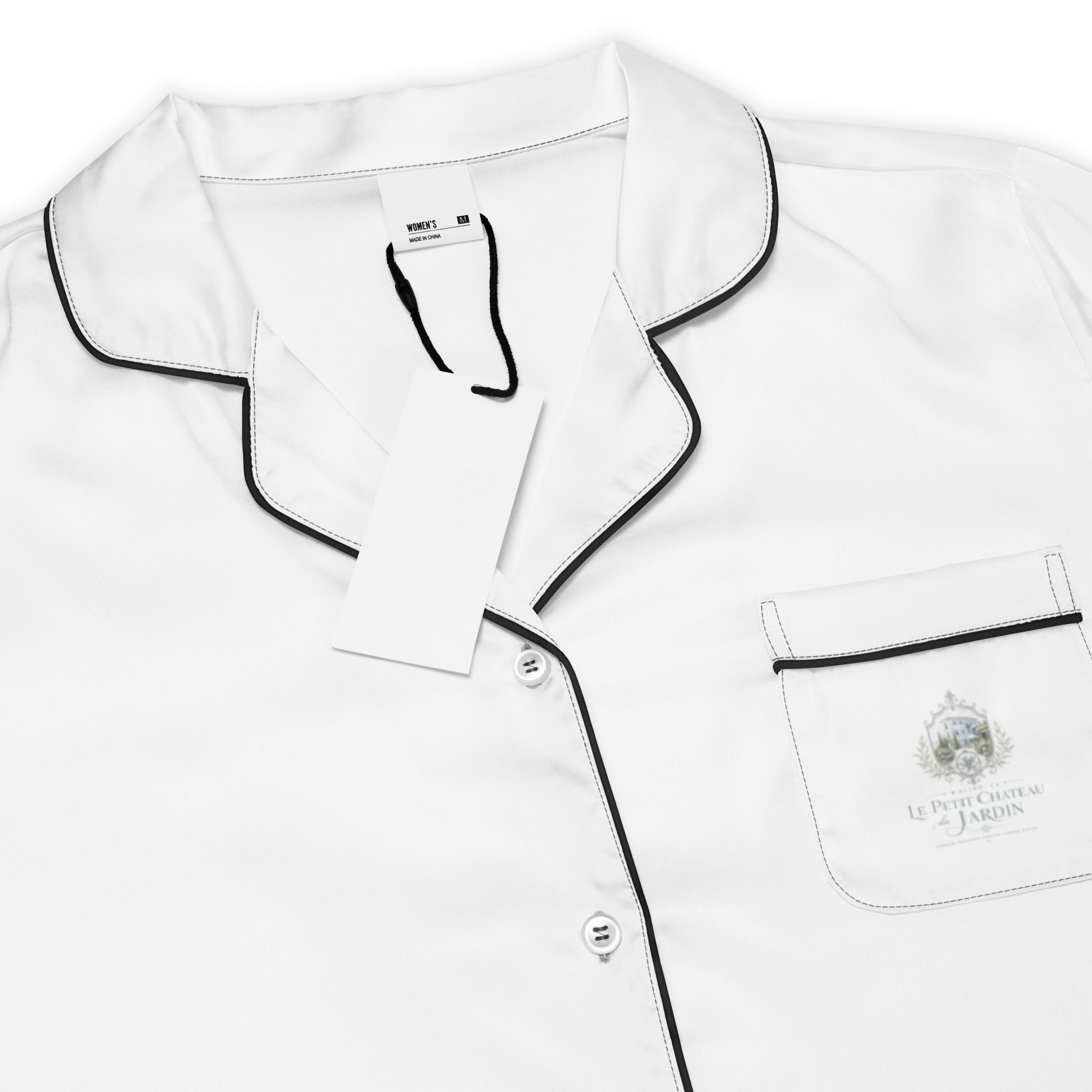Women's Le Petit Chateau Signature Short Sleeve Pajama Top