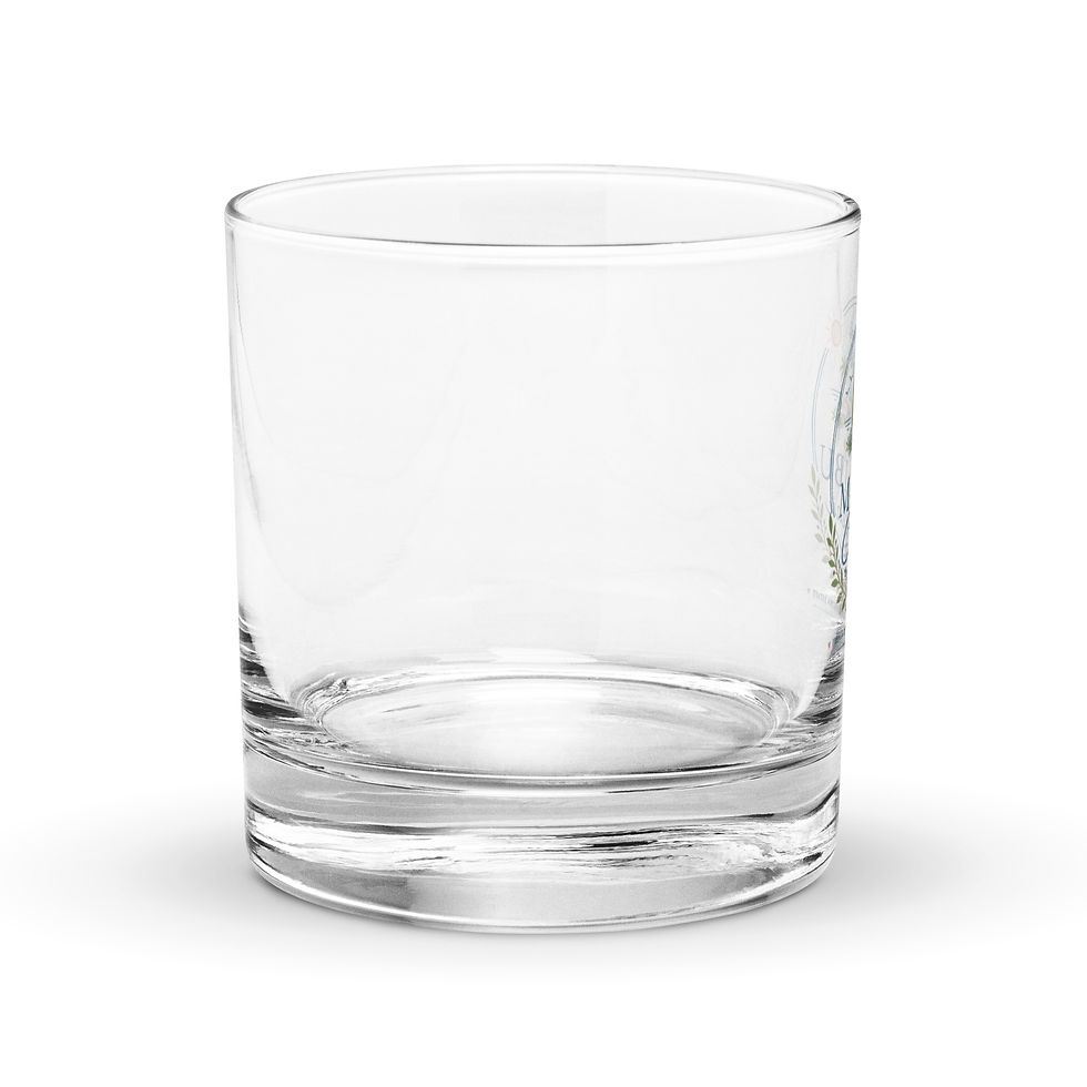 Thumbnail: Malibu Chateau Colorful Rocks Glass
