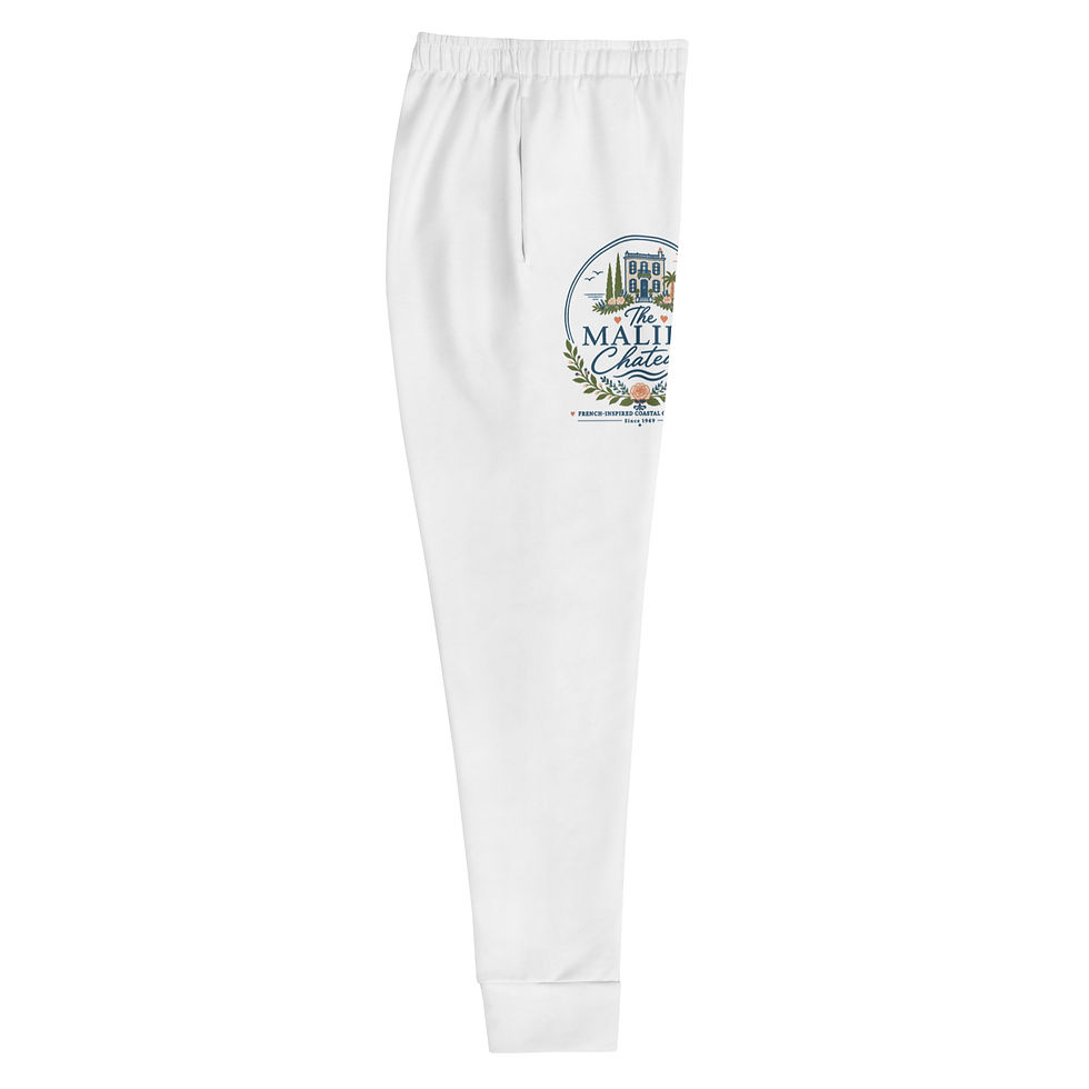 Thumbnail: Malibu Chateau Women's Joggers Colorful Logo