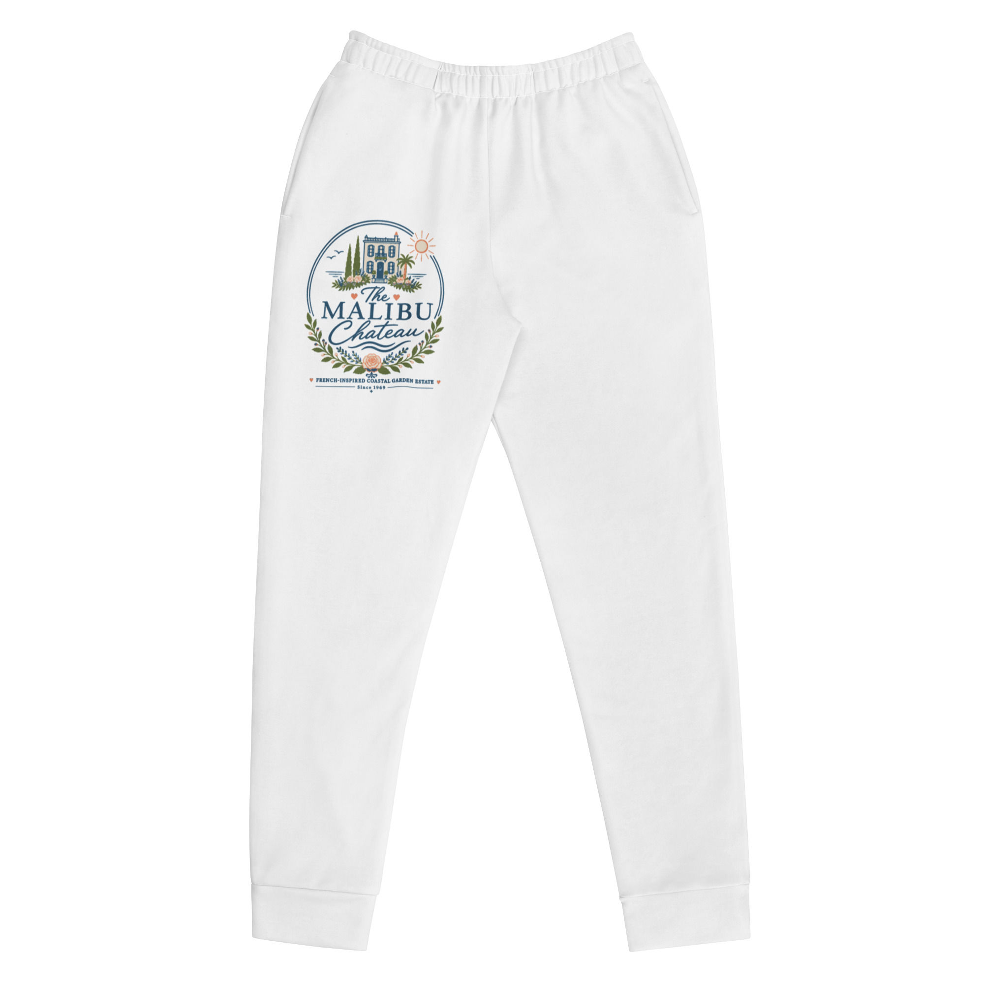 Malibu Chateau Women's Joggers Colorful Logo