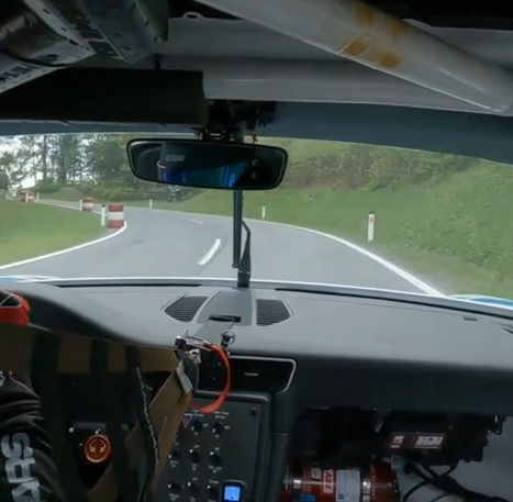 On board Matevž Čuden (Porsche 991.2 GT3) - Rechberg 2025 🇦🇹