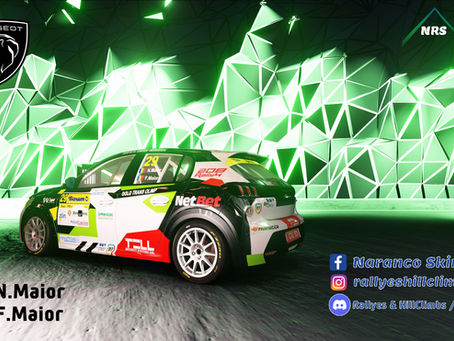 Skin Assetto Corsa N.Maior - F.Maior (Peugeot 208 Rally4) 🇷🇴 - Barum Czech Rally Zlín 2023 🇨🇿
