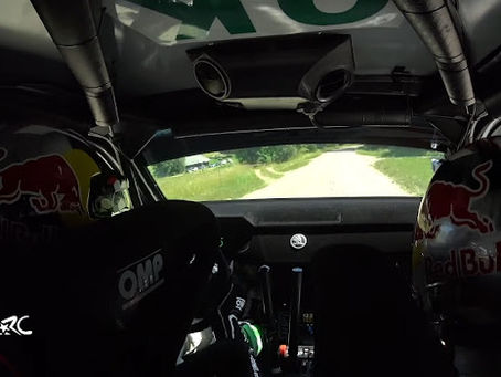 On board Andreas Mikkelsen – Ola Fløene 🇳🇴 (Škoda Fabia Rally2 evo) – Rally Liepāja 20