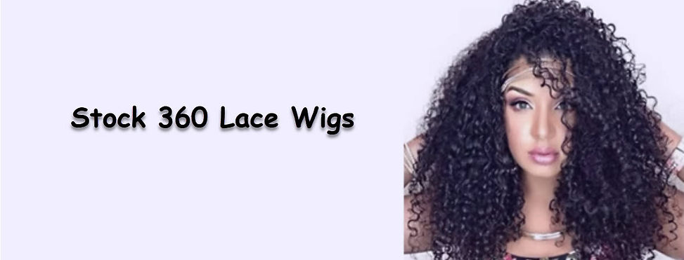 Stock 360 Lace Wigs