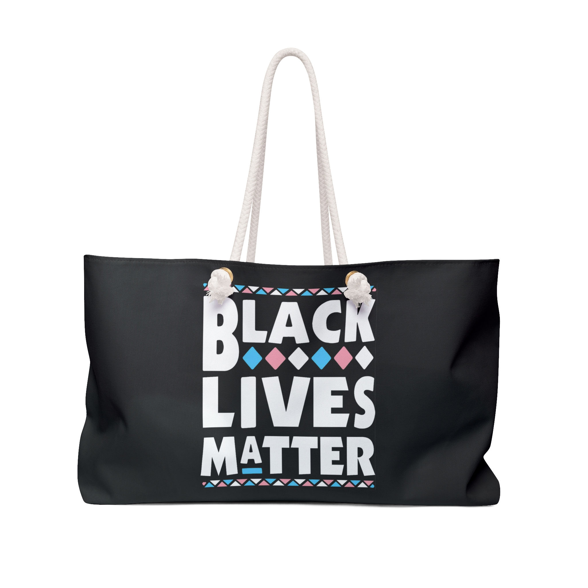 BLACK LIVES MATTER (TRANS) Weekender Bag 