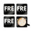 Thumbnail: FRE BLACK Coaster Set