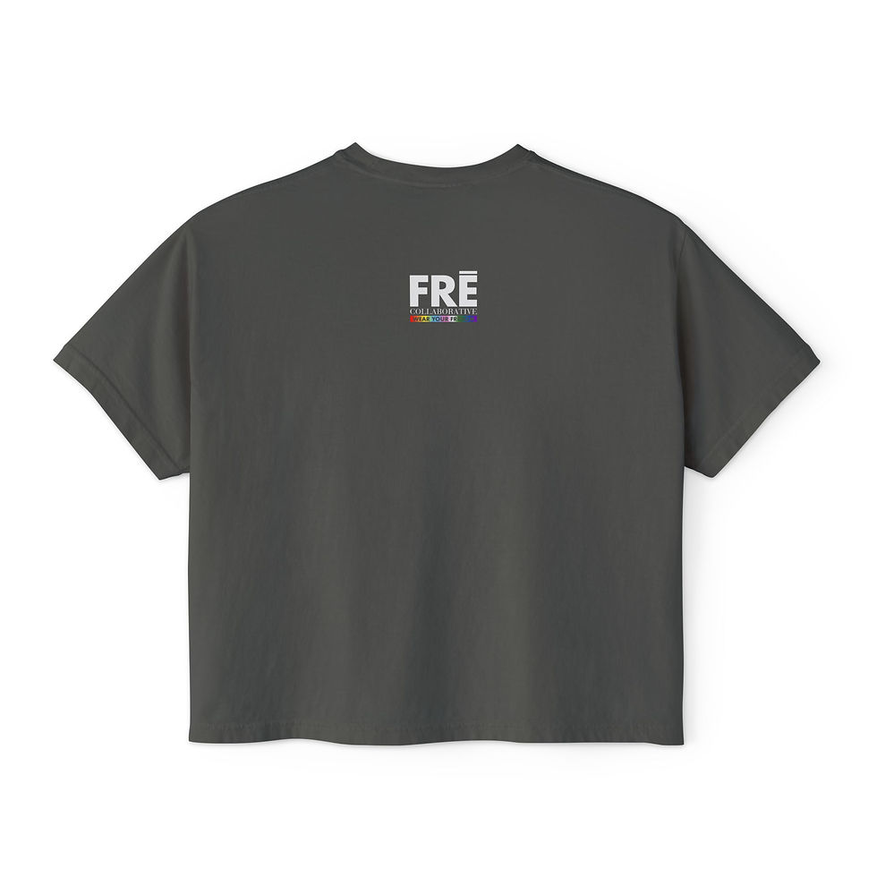 Thumbnail: BLACK POWER Boxy Tee (WOMEN'S SIZES)