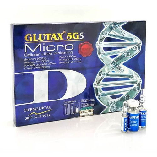 glutax 5gs micro advance glutathione 5000mg benefits 10 Sessions Cellular Ultra Whitening Injection Glutax 5gs micro advance glutathione