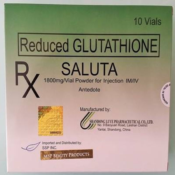 glutathione 1800 mg Saluta 1800Mg Glutathione Injections glutathione 1800 mg Saluta 1800Mg Glutathione Injections